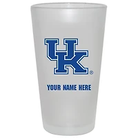 Kentucky Wildcats 16oz. Frosted Personalized Pint Glass