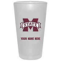 Mississippi State Bulldogs 16oz. Frosted Personalized Pint Glass