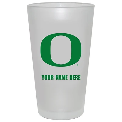 Oregon Ducks 16oz. Frosted Personalized Pint Glass