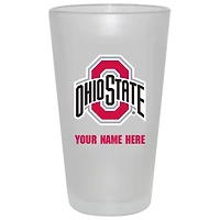 Ohio State Buckeyes 16oz. Frosted Personalized Pint Glass