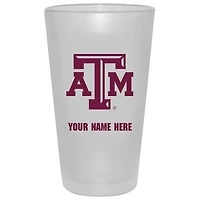 Texas A&M Aggies 16oz. Frosted Personalized Pint Glass