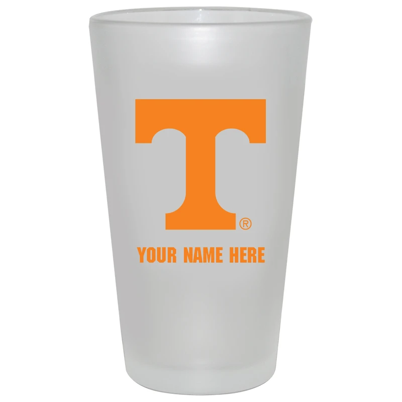 Tennessee Volunteers 16oz. Frosted Personalized Pint Glass