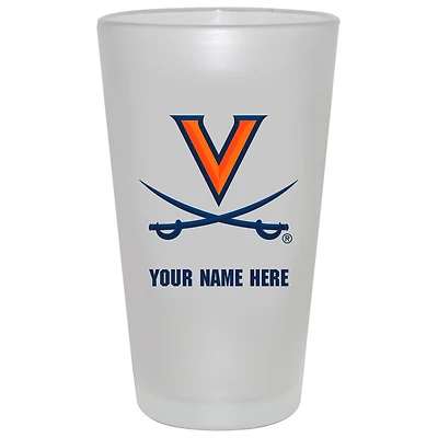 Virginia Cavaliers 16oz. Frosted Personalized Pint Glass