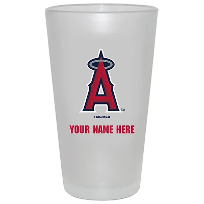 Los Angeles Angels 16oz. Frosted Personalized Pint Glass