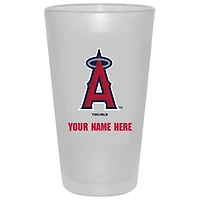 Los Angeles Angels 16oz. Frosted Personalized Pint Glass