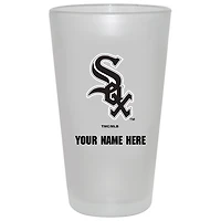 Chicago White Sox 16oz. Frosted Personalized Pint Glass