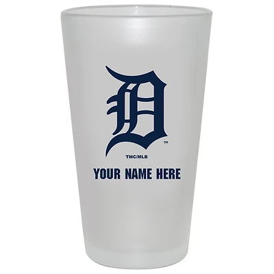 Detroit Tigers 16oz. Frosted Personalized Pint Glass