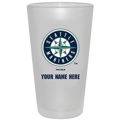 Seattle Mariners 16oz. Frosted Personalized Pint Glass