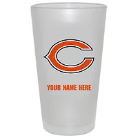 Chicago Bears 16oz. Frosted Personalized Pint Glass