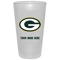 Green Bay Packers 16oz. Frosted Personalized Pint Glass