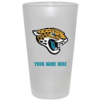 Jacksonville Jaguars 16oz. Frosted Personalized Pint Glass
