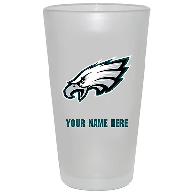 Philadelphia Eagles 16oz. Frosted Personalized Pint Glass
