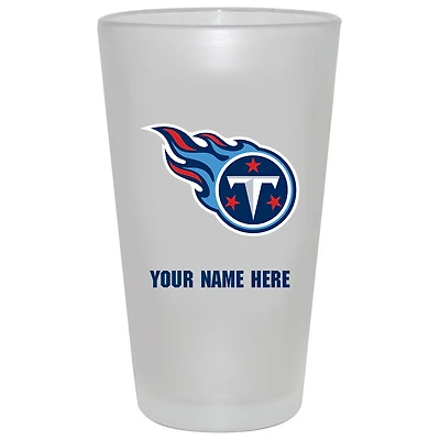 Tennessee Titans 16oz. Frosted Personalized Pint Glass