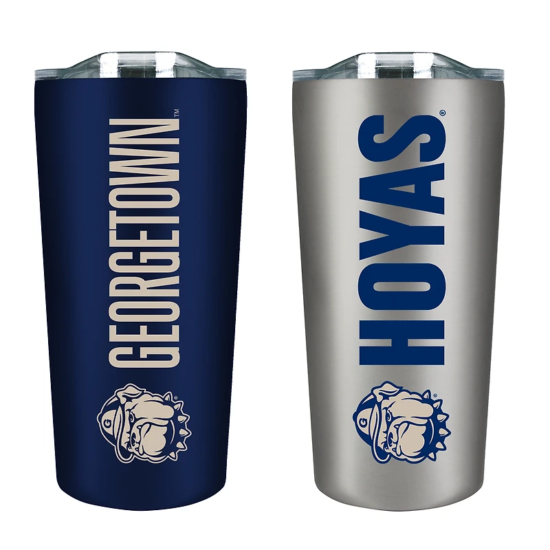 Georgetown Hoyas 18oz. Soft Touch Tumbler Two-Piece Set