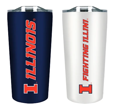 Illinois Fighting Illini 18oz. Soft Touch Tumbler Two-Piece Set