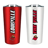 Louisville Cardinals 18oz. Soft Touch Tumbler Two-Piece Set