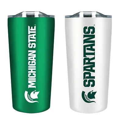 Michigan State Spartans 18oz. Soft Touch Tumbler Two-Piece Set