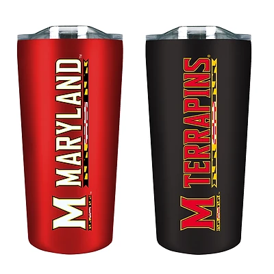 Maryland Terrapins 18oz. Soft Touch Tumbler Two-Piece Set