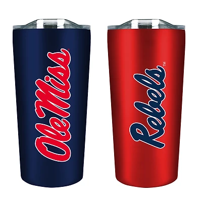 Ole Miss Rebels 18oz. Soft Touch Tumbler Two-Piece Set
