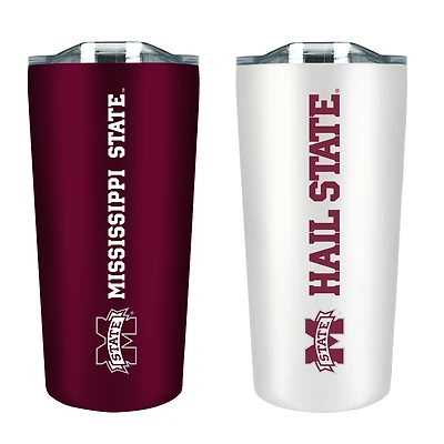 Mississippi State Bulldogs 18oz. Soft Touch Tumbler Two-Piece Set