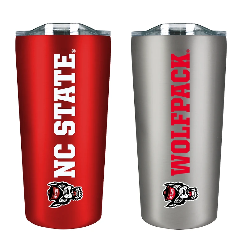 NC State Wolfpack 18oz. Soft Touch Tumbler Two-Piece Set