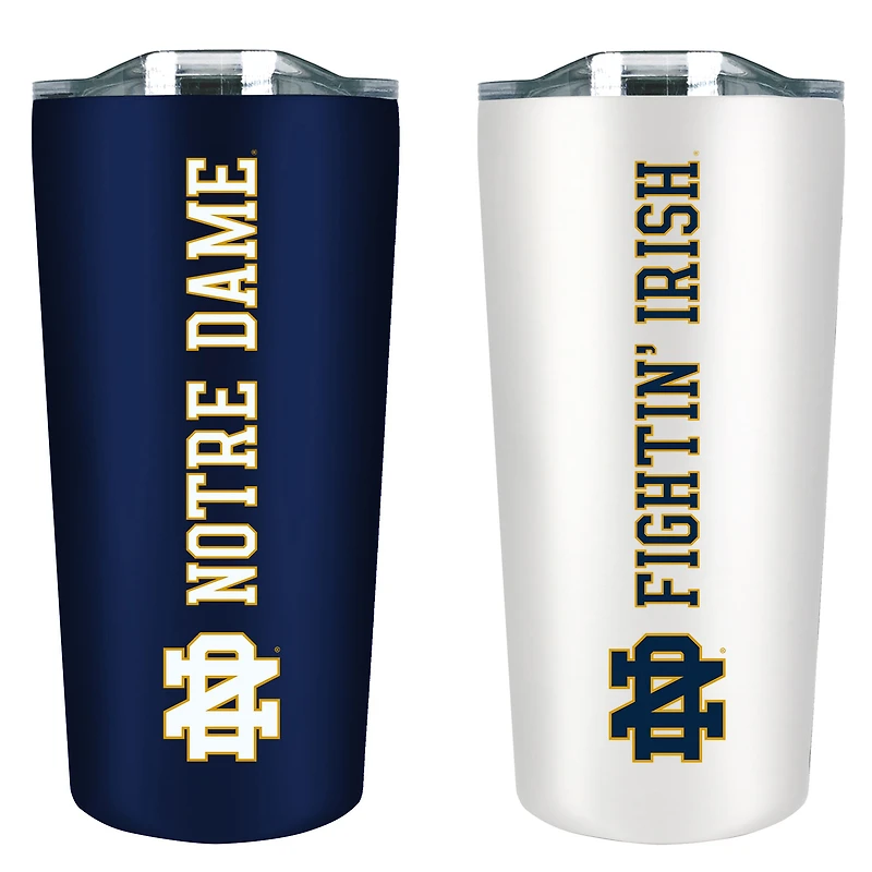 Notre Dame Fighting Irish 18oz. Soft Touch Tumbler Two-Piece Set
