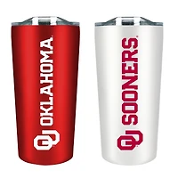 Oklahoma Sooners 18oz. Soft Touch Tumbler Two-Piece Set