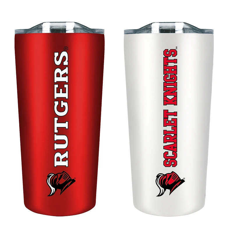 Rutgers Scarlet Knights 18oz. Soft Touch Tumbler Two-Piece Set