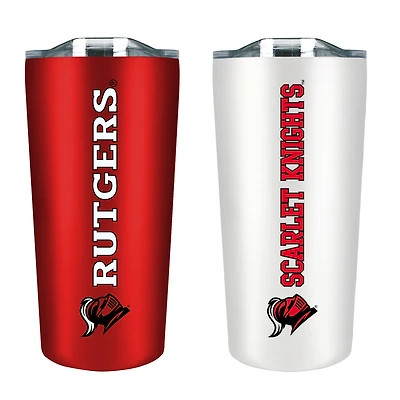 Rutgers Scarlet Knights 18oz. Soft Touch Tumbler Two-Piece Set