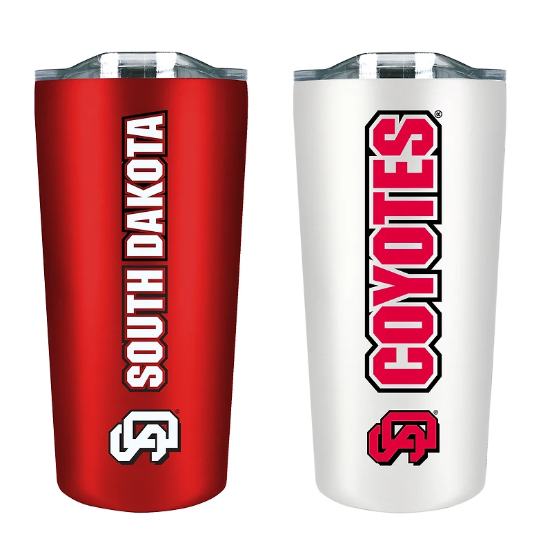 South Dakota Coyotes 18oz. Soft Touch Tumbler Two-Piece Set