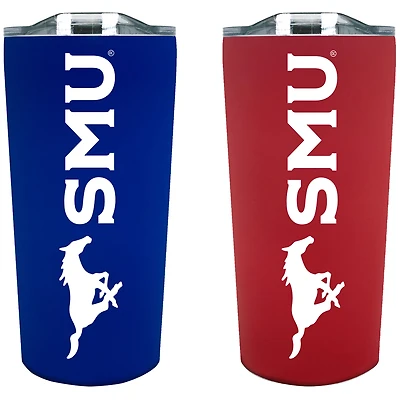 SMU Mustangs 18oz. Soft Touch Tumbler Two-Piece Set