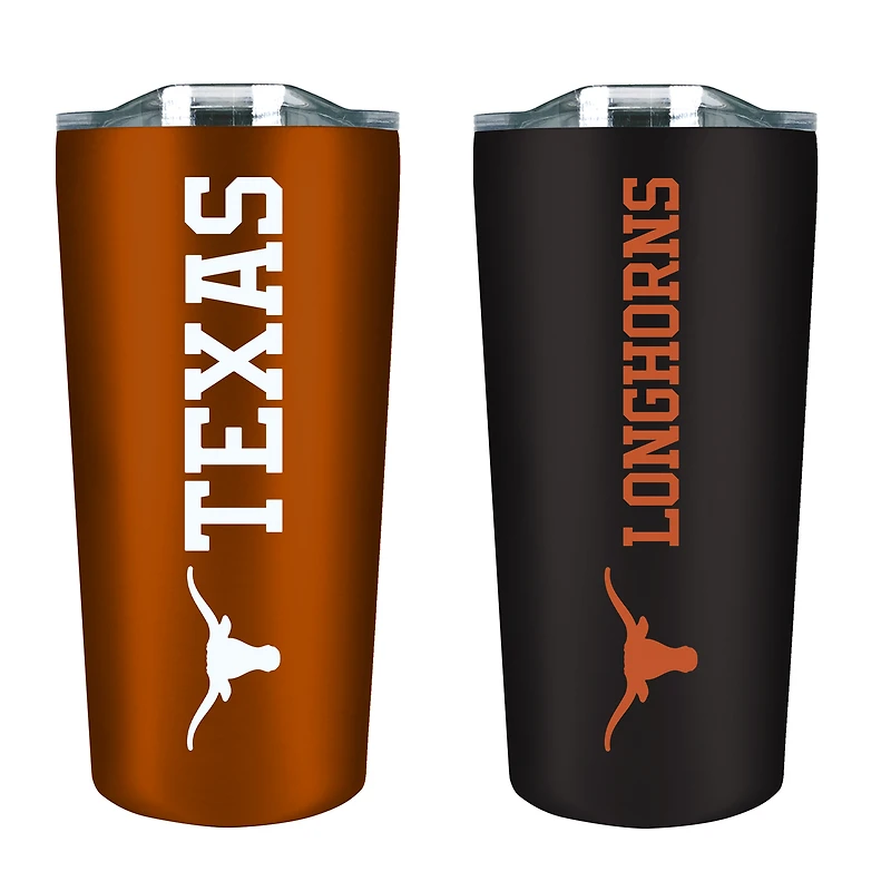 Texas Longhorns 18oz. Soft Touch Tumbler Two-Piece Set