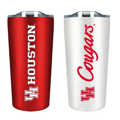 Houston Cougars 18oz. Soft Touch Tumbler Two-Piece Set