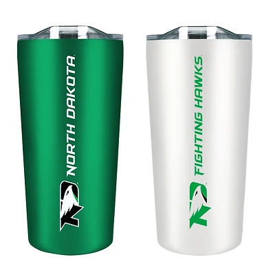 North Dakota 18oz. Soft Touch Tumbler Two-Piece Set
