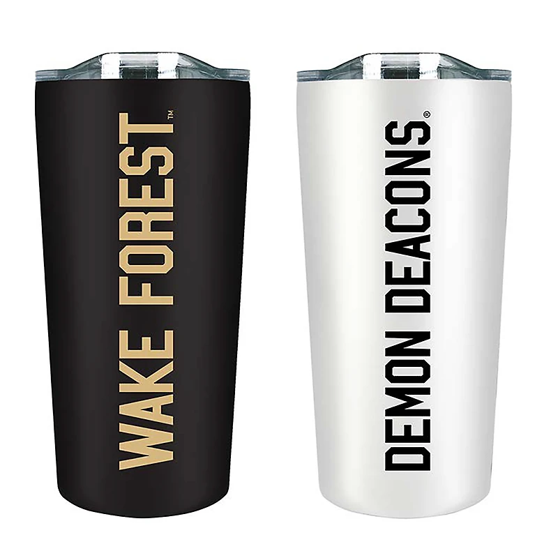 Wake Forest Demon Deacons 18oz. Soft Touch Tumbler Two-Piece Set