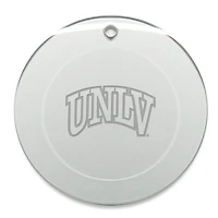 UNLV Rebels 3'' Glass Round Ornament
