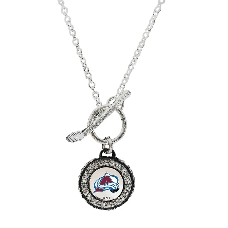 Women's Colorado Avalanche Swarovski Necklace