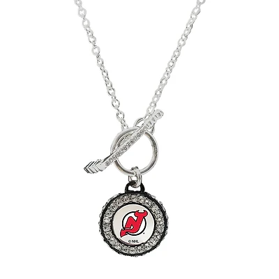 Women's New Jersey Devils Swarovski Necklace