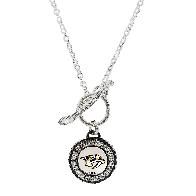 Women's Nashville Predators Swarovski Necklace