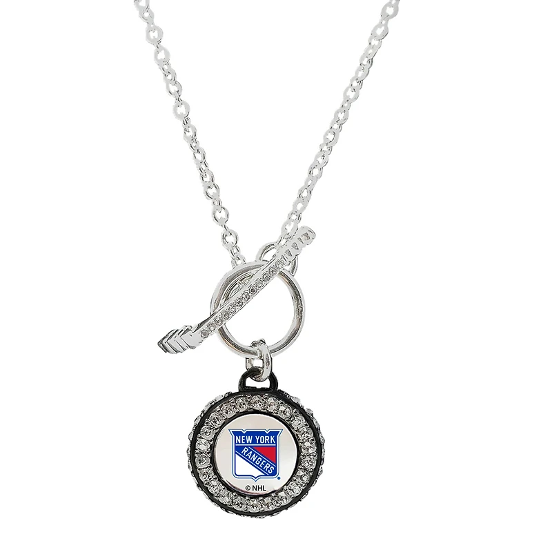 Women's New York Rangers Swarovski Necklace