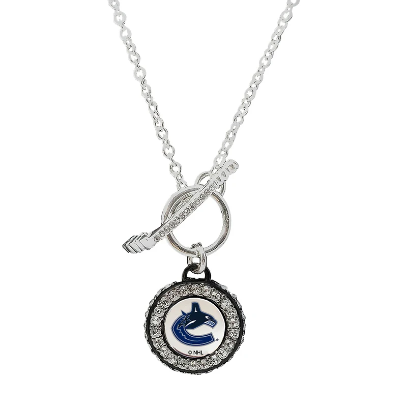 Women's Vancouver Canucks Swarovski Necklace