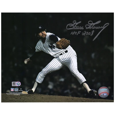 Goose Gossage New York Yankees Autographed 8" x 10" Pitching Photograph with "HOF 2008" Inscription