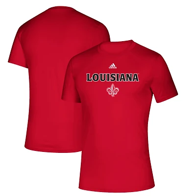 Men's adidas Cardinal Louisiana Ragin' Cajuns Creator T-Shirt