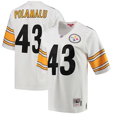 Women's Mitchell & Ness Troy Polamalu Pittsburgh Steelers Legacy Replica Team Jersey