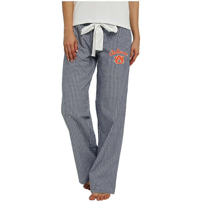 Women's Concepts Sport Navy/White Auburn Tigers Tradition Lightweight Lounge Pants