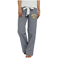 Women's Concepts Sport Navy/White Cal Bears Tradition Lightweight Lounge Pants