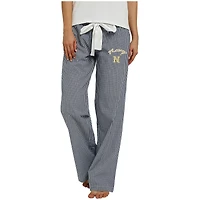 Women's Concepts Sport Navy/White Navy Midshipmen Tradition Lightweight Lounge Pants