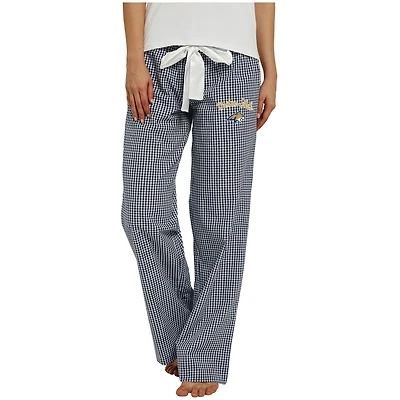 Women's Concepts Sport Navy/White Montana State Bobcats Tradition Lightweight Lounge Pants