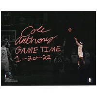 Cole Anthony Orlando Magic Autographed 11" x 14" Game-Winning Spotlight Photograph vs. Minnesota Timberwolves on January 20 2021 with "Game Time 1/20/21" Inscription