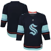 Infant Navy Seattle Kraken Home Replica Jersey